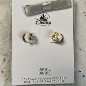 Disney April Mickey Mouse earrings